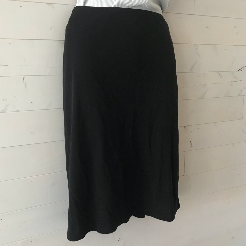 Ann Taylor Black Pencil Skirt Stretch